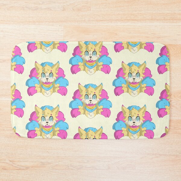 Item preview, Pan Pastel Pride Kitsune designed and sold by Ghost King Hollow.