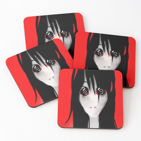 Item preview, Creepy Red Girl designed and sold by Keira Kertesz.