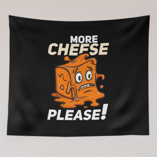 Item preview, More Cheese Please Funny Cheese Lover T-Shirt designed and sold by Witty Shirts.