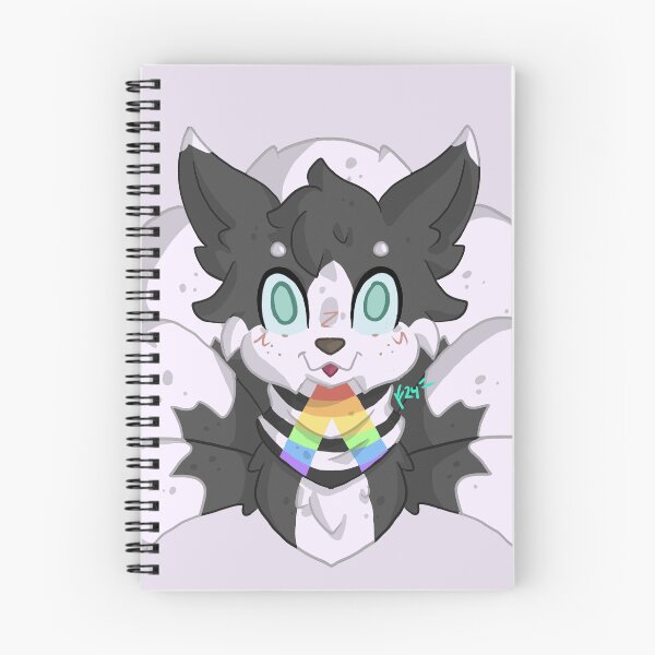 Item preview, Straight Ally Pastel Pride Kitsune designed and sold by Ghost King Hollow.