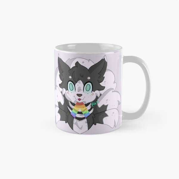 Item preview, Straight Ally Pastel Pride Kitsune designed and sold by Ghost King Hollow.