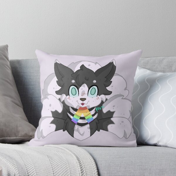 Item preview, Straight Ally Pastel Pride Kitsune designed and sold by Ghost King Hollow.