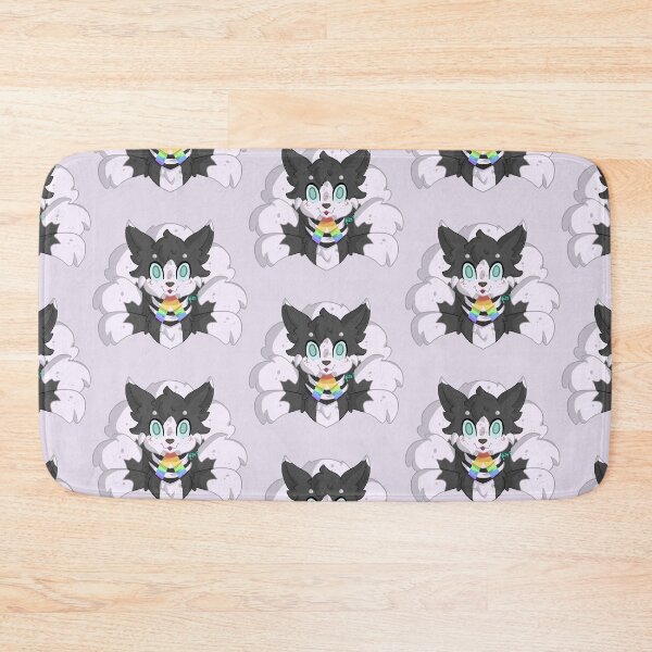 Item preview, Straight Ally Pastel Pride Kitsune designed and sold by Ghost King Hollow.