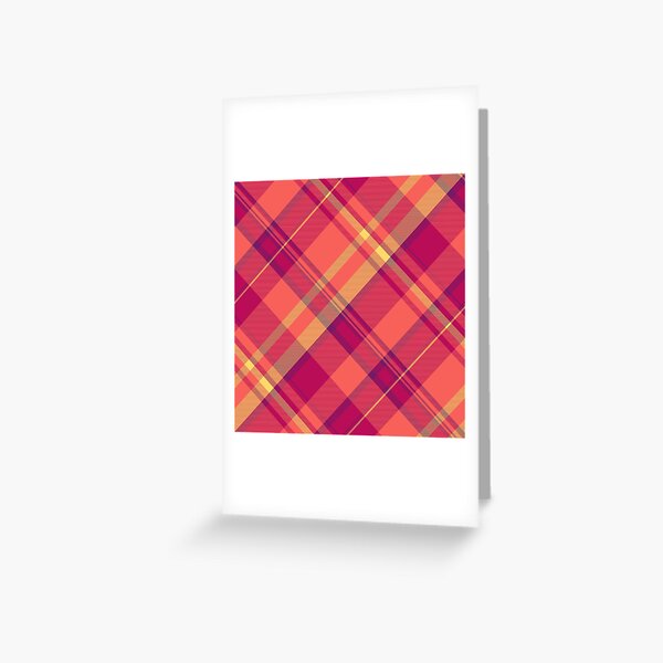 Aperçu de l'œuvre Madras rose, violet, jaune, orange créée et vendue par MissLyDesign.