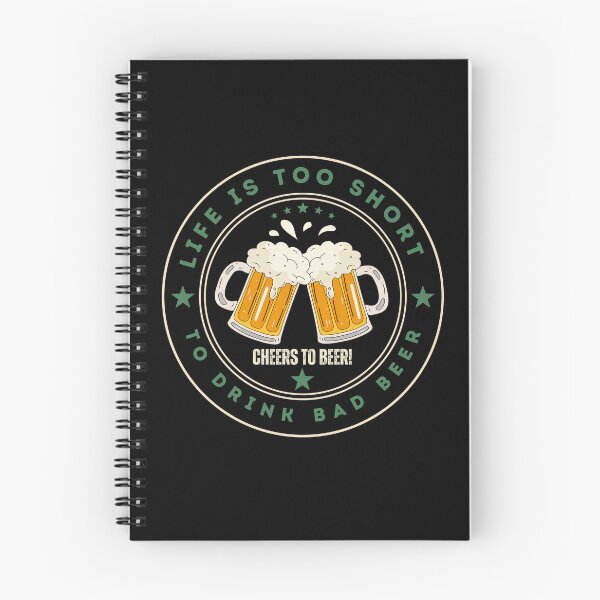 Artikelvorschau, Das Leben ist zu kurz, um schlechtes Bier zu trinken entworfen und verkauft von KomixsDesign.
