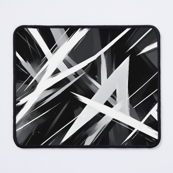 Item preview, Abstract White on Black Design designed and sold by papi1998.