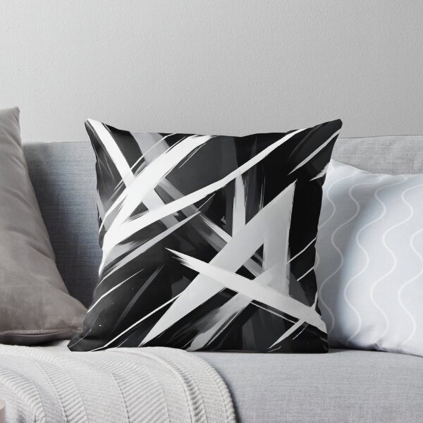 Item preview, Abstract White on Black Design designed and sold by papi1998.
