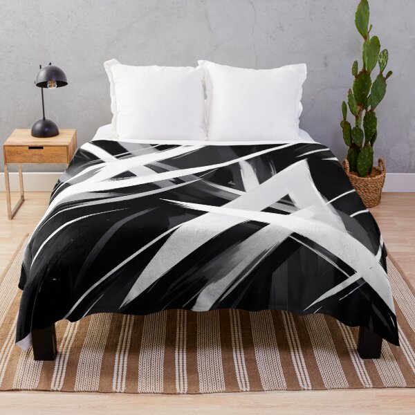 Item preview, Abstract White on Black Design designed and sold by papi1998.