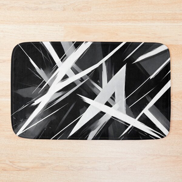 Item preview, Abstract White on Black Design designed and sold by papi1998.
