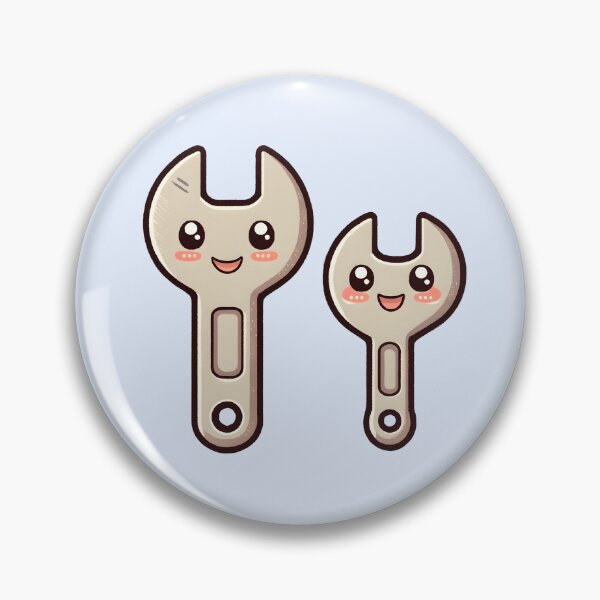 Item preview, Cartoon Wrench Dad Happy Fathers Day For a Plumber Who Loves to Work in the Shop Handyman Who Likes to Fix Things designed and sold by Gay-Koala.