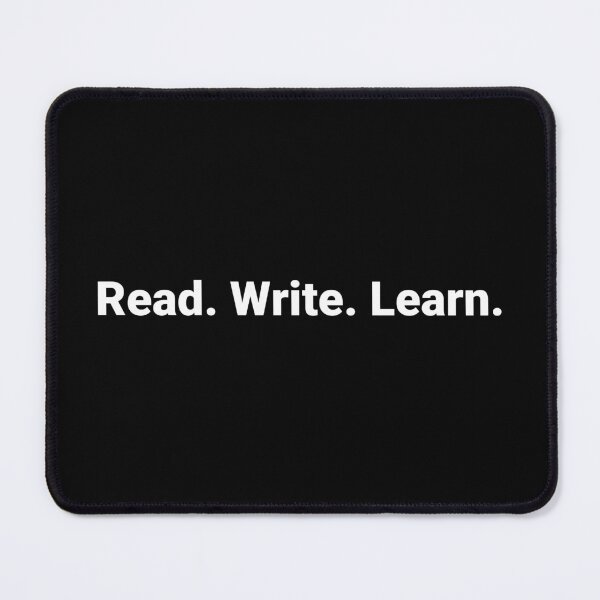 Item preview, Read. Write. Learn. designed and sold by Text-based T-Shirts and Gifts.