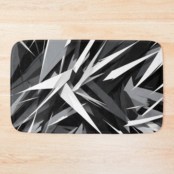 Item preview, Abstract White on Black Design designed and sold by papi1998.