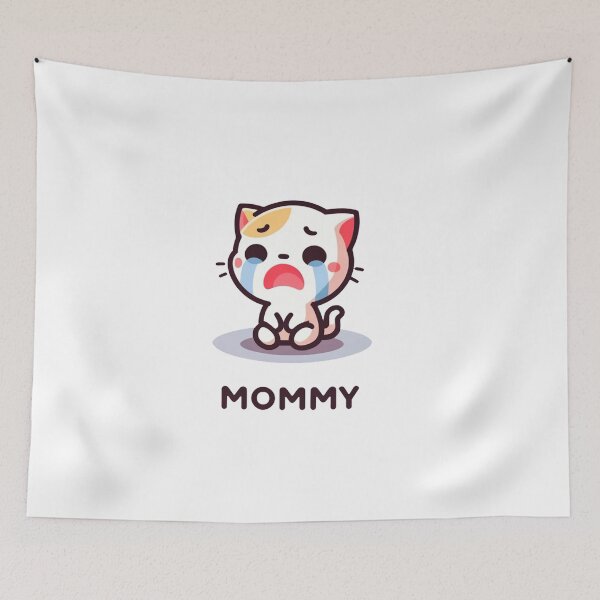 Item preview, Cute cat baby is crying, mommy, come quickly designed and sold by perfect-radius.