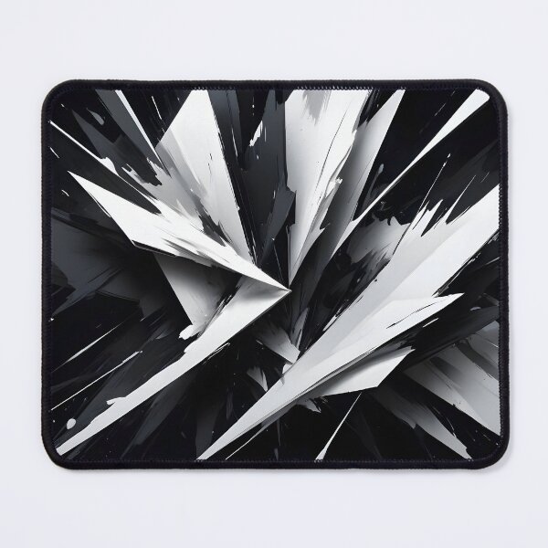 Item preview, Abstract White on Black Design designed and sold by papi1998.