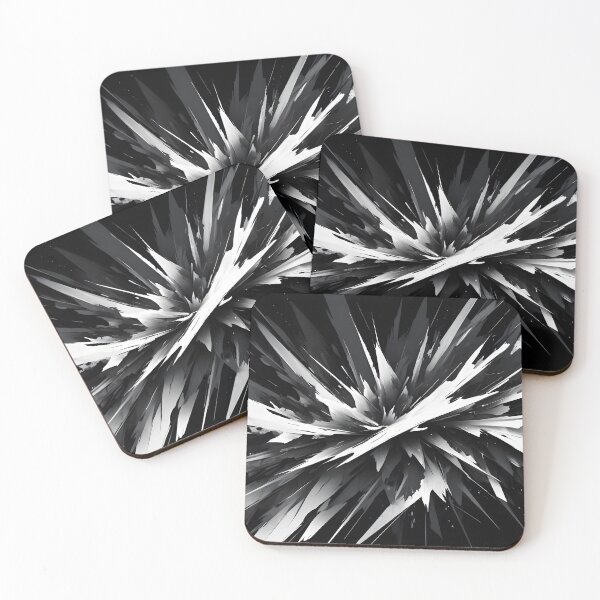 Item preview, Abstract White on Black Design designed and sold by papi1998.
