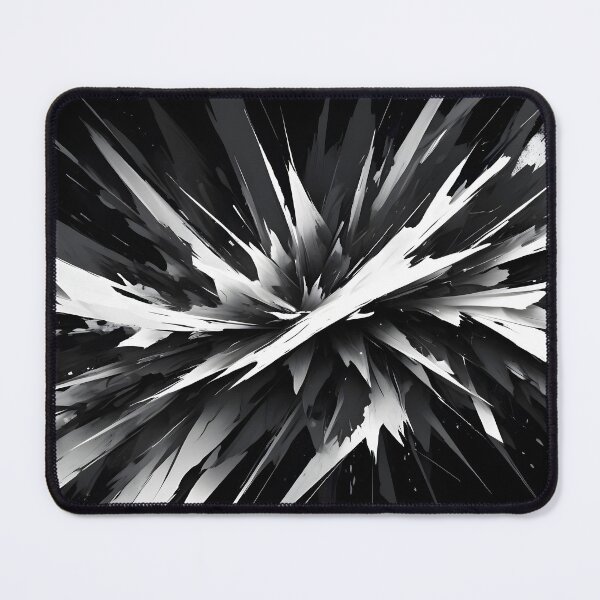 Item preview, Abstract White on Black Design designed and sold by papi1998.