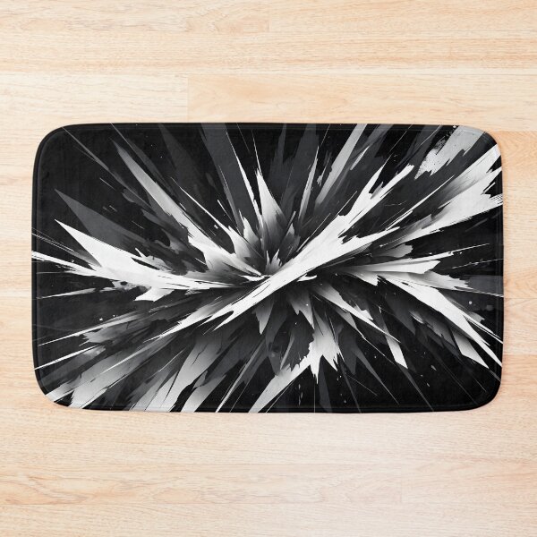 Item preview, Abstract White on Black Design designed and sold by papi1998.