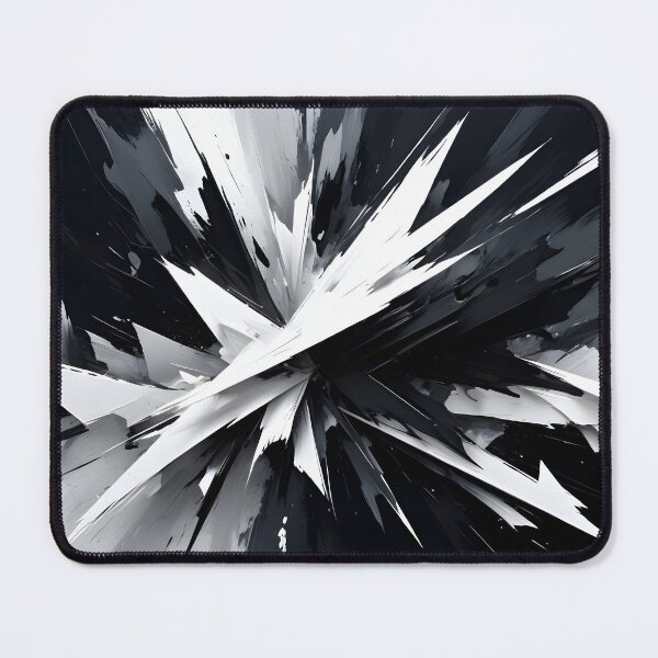 Item preview, Abstract White on Black Design designed and sold by papi1998.