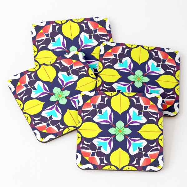 Item preview, Kaleidoscopic Blossom Nature's Geometric Play designed and sold by Highlandkings.