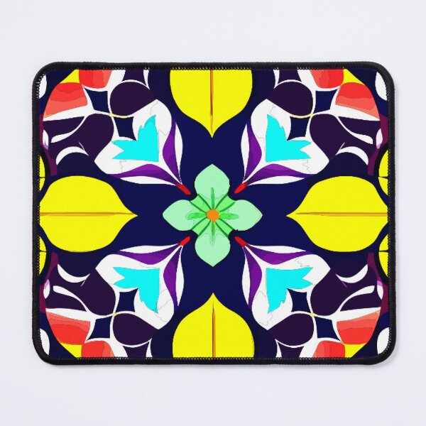 Item preview, Kaleidoscopic Blossom Nature's Geometric Play designed and sold by Highlandkings.