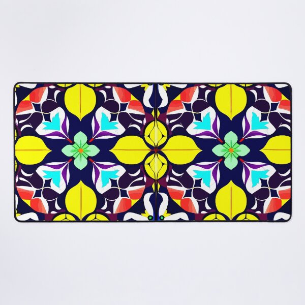 Item preview, Kaleidoscopic Blossom Nature's Geometric Play designed and sold by Highlandkings.