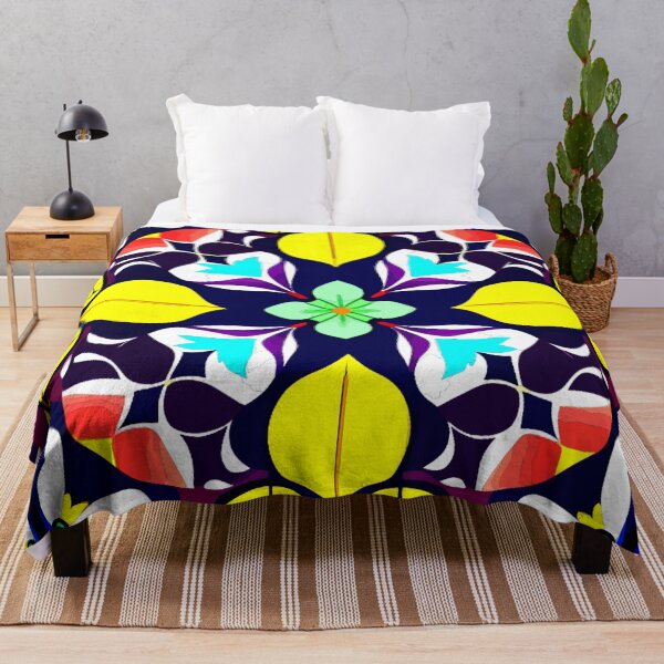 Item preview, Kaleidoscopic Blossom Nature's Geometric Play designed and sold by Highlandkings.