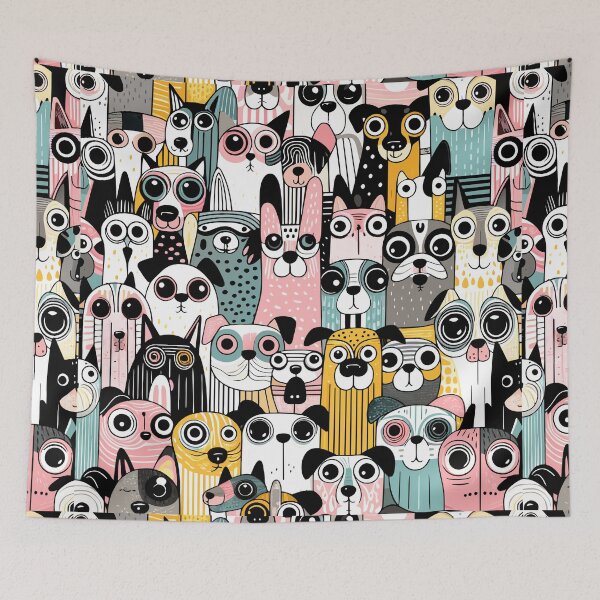Item preview, Dog Patterns Seamless designed and sold by Designowner.