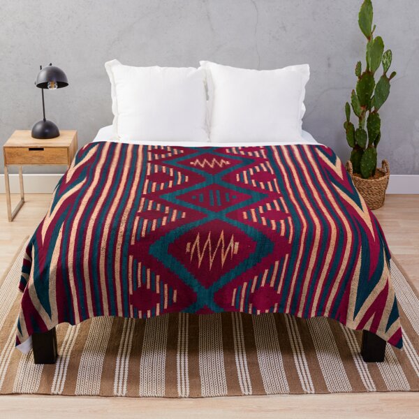 Item preview, Colorful Serape Textile Print | Cali Boho | Bossy Cat Home designed and sold by BossyCatHome.