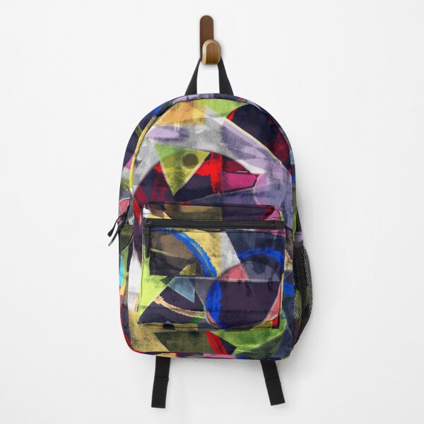 Item preview, Kandinsky inspired abstract geometric pattern designed and sold by WatercolourLily.