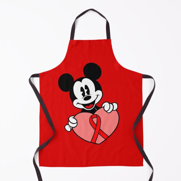 Item preview, Mouse with Heart Awareness Ribbon (Red) designed and sold by CaitlynConnor.