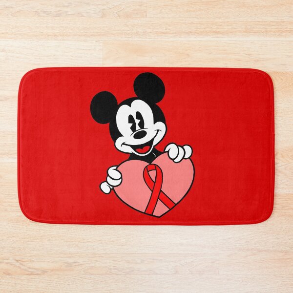Item preview, Mouse with Heart Awareness Ribbon (Red) designed and sold by CaitlynConnor.
