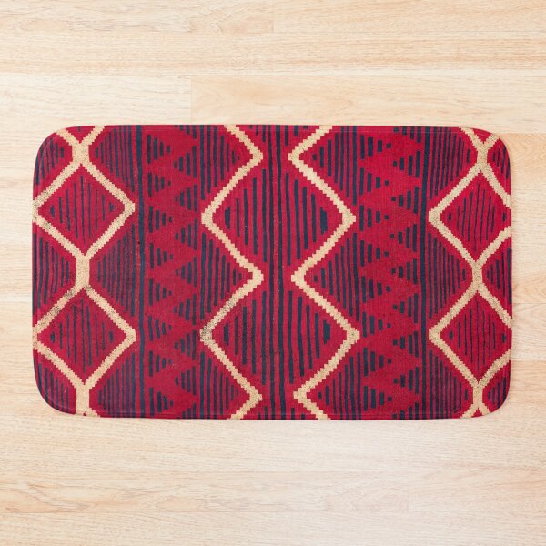 Item preview, Red Serape Textile Print 002 | Cali Boho | Bossy Cat Home designed and sold by BossyCatHome.