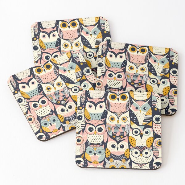 Item preview, Owl Patterns Seamless designed and sold by Designowner.