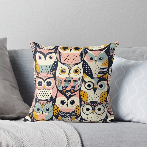 Item preview, Owl Patterns Seamless designed and sold by Designowner.