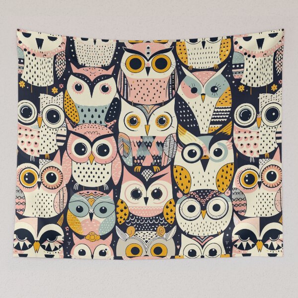 Item preview, Owl Patterns Seamless designed and sold by Designowner.