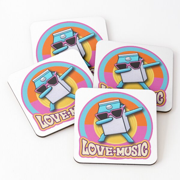 Item preview,  Kawaii Milk Carton Dabbing Music sunglasses designed and sold by GALUMARKET.