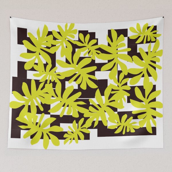 Item preview, yellow floral design designed and sold by Nature  Nblossom.
