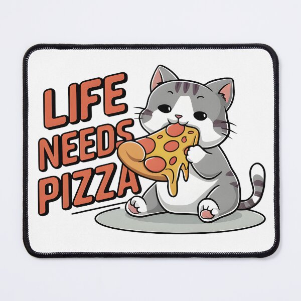 Item preview, Life needs pizza designed and sold by deviatepolo.