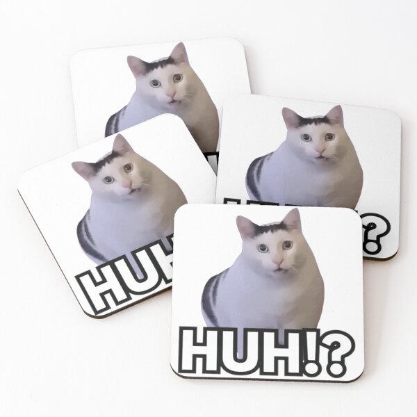 Item preview, Huh Cat Meme designed and sold by yessytenra.