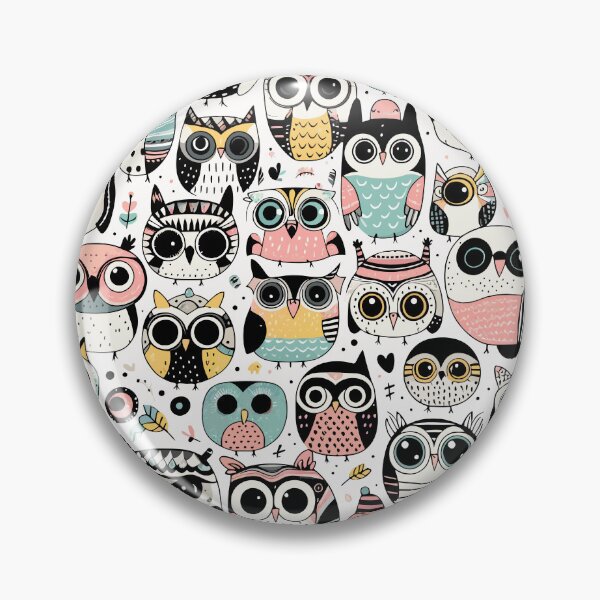 Item preview, Owl Patterns Seamless designed and sold by Designowner.