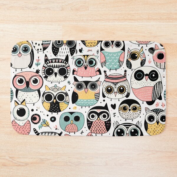 Item preview, Owl Patterns Seamless designed and sold by Designowner.