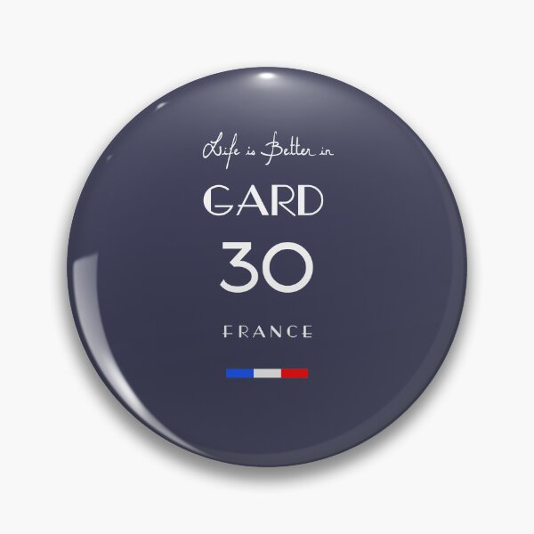 Item preview, Life is better in GARD Number 30 Languedoc France designed and sold by frenchsalsa.