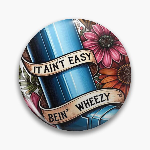 Item preview, Asthma It ain't easy bein' wheezy designed and sold by vectcd.