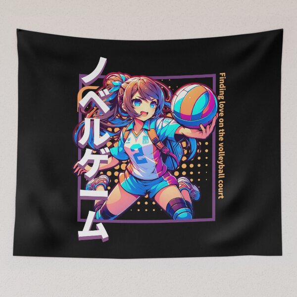 Item preview, Finding Love on the Volleyball court Visual Novel (ADV Game)  designed and sold by Japatonic Shop.