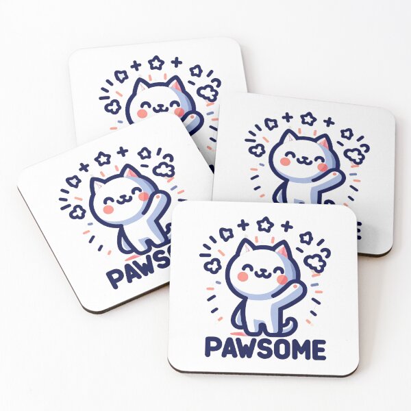 Item preview, Pawsome Cartoon Cat designed and sold by YoBoiRedgie.