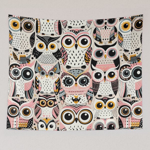 Item preview, Owl Patterns Seamless designed and sold by Designowner.