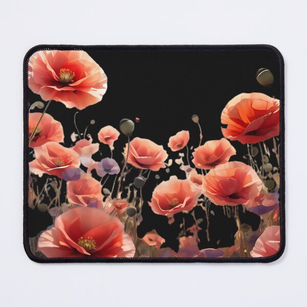 Item preview, Poppies growing in a field designed and sold by FocusedArt.