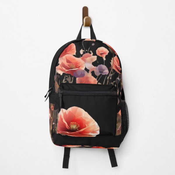 Item preview, Poppies growing in a field designed and sold by FocusedArt.