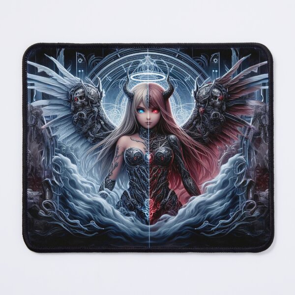 Item preview, Dark & Light Angel and Demon girl designed and sold by GhostMachine13.