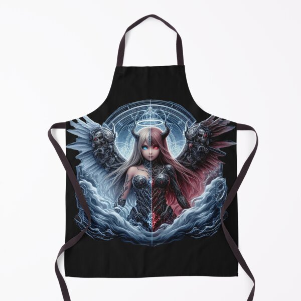 Item preview, Dark & Light Angel and Demon girl designed and sold by GhostMachine13.